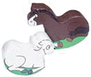Rocking Horse and Sheep