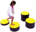 Log Stepping Stones
