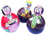 Wobbly Farmer, Farmer's Wife & Scrarecrow